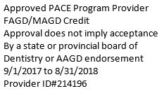 AGD/Pace Credits
